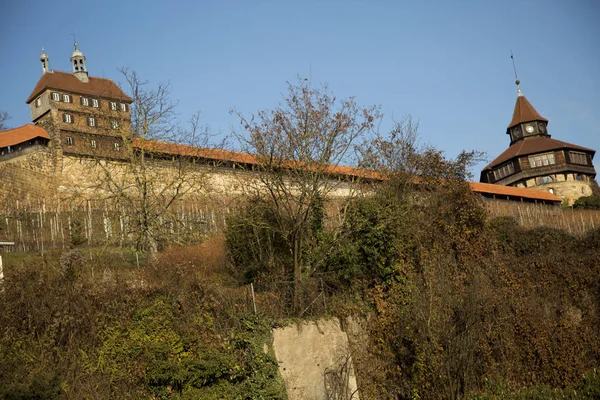 Замок в Эслингене-ам-Неккар . — стоковое фото