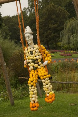  Balkabağına Ludwigsburg kasaba parkta yapılan resimler.