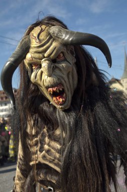 Tradtional karnaval geçit karnaval maskesi .