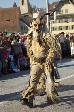 Tradtional karnaval geçit karnaval maskesi .