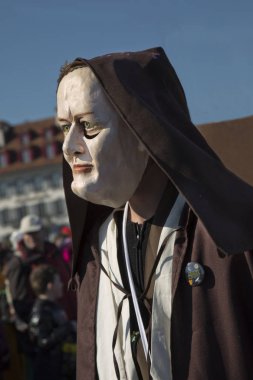 Geleneksel karnaval geçit karnaval maskesi .