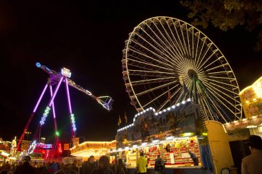Volksfest in Stuttgart. Attraction.