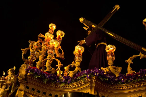 Processie van de Heilige week in Madrid. — Stockfoto