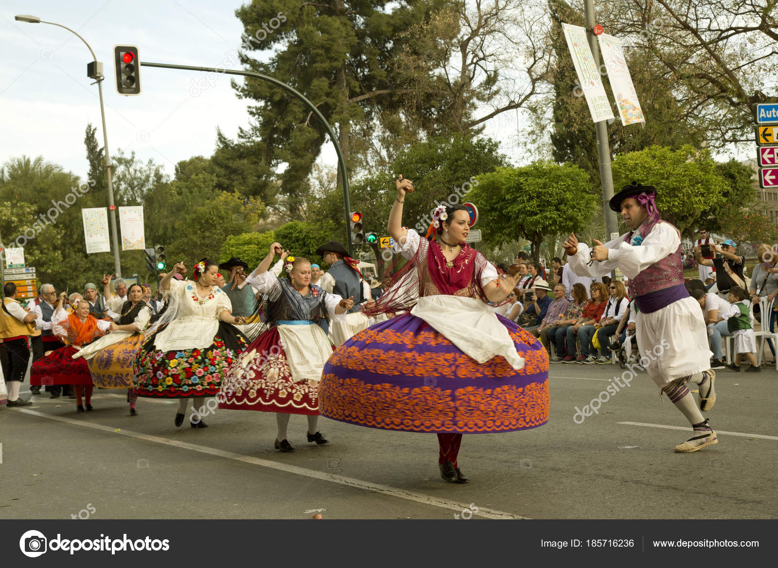 Murcia Spain April 2017 Spring Festival Murcia Procession National