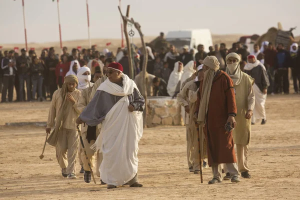 Doez Tunisia December 2018 Festival Van Sahara Douz Tunesië — Stockfoto