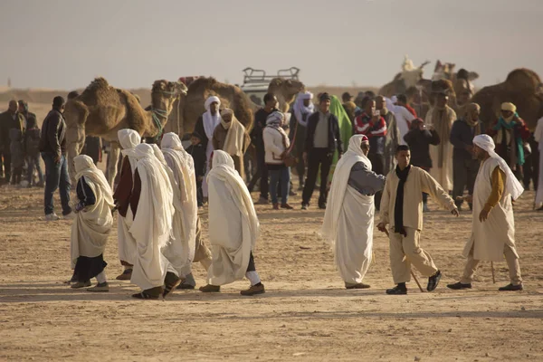 Doez Tunisia December 2018 Festival Van Sahara Douz Tunesië — Stockfoto