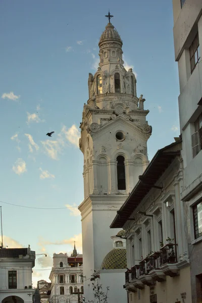 Quito Ecuador Ιουνιου 2019 Άποψη Του Μητροπολιτικού Καθεδρικού Ναού Στο — Φωτογραφία Αρχείου