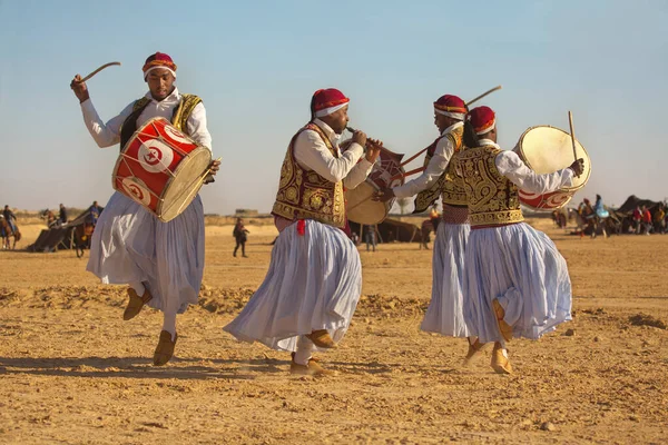 Douz Tunisie Décembre 2018 Festival Sahara Douz Tunisie — Photo