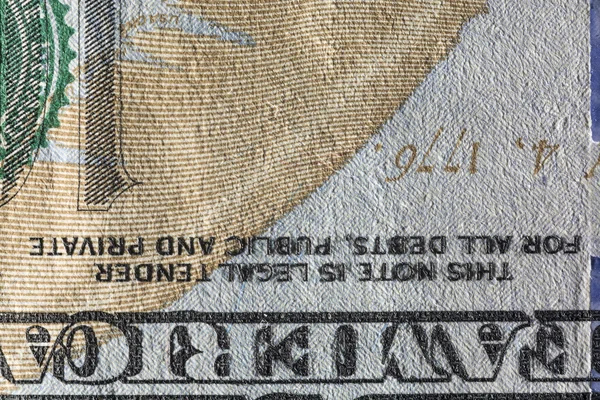Texture of paper money — Stock Photo, Image