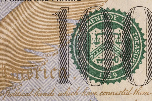 Textura do papel-moeda — Fotografia de Stock