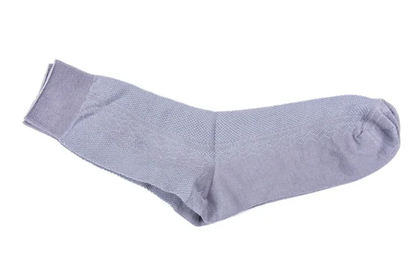 Красиві шкарпетки на білому тлі — стокове фото