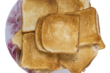 lezzetli kızarmış tost 