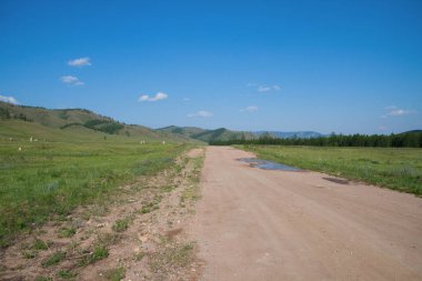 yol cornfield açık gökyüzü bulut yaz güneşli ısı manzara