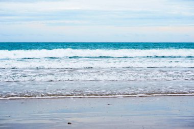 kum mavi okyanus plaj