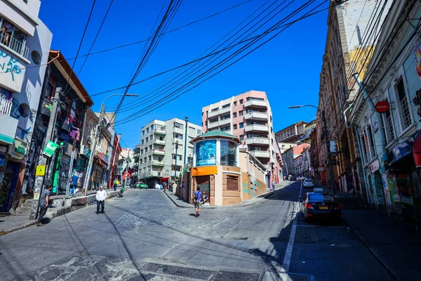 Valparaiso Cile Marzo 2020 Vista Quotidiana Sulle Strade Cilene — Foto Stock