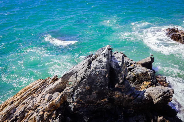 Bela Costa Oceano Pacífico Perto Vina Del Mar Chile — Fotografia de Stock