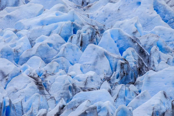 Close Zicht Grijze Gletsjer Het Zuidelijke Patagonische Ijsveld Vlakbij Cordillera — Stockfoto