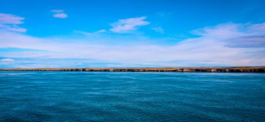 Feribot ile Mavi Suya, Tierra Del Fuego, Şili 'ye gidiyoruz.