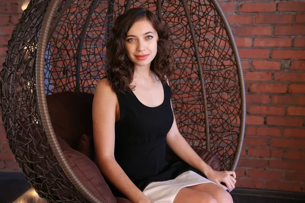 lüks koltuk güzel kadın