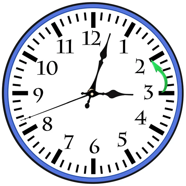 BIg Wall Clock — Stock Photo, Image