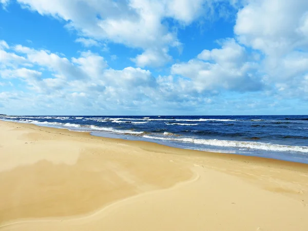 Пейзажний вид Балтійського моря. — стокове фото