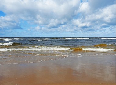 Baltık Denizi manzarası