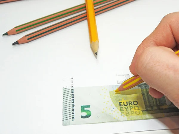 Nep geld. — Stockfoto