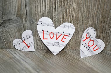 Müzik sayfalarda ben seni ifade.