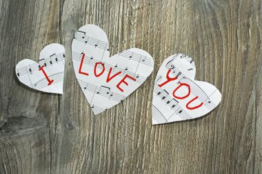 Müzik sayfalarda ben seni ifade.