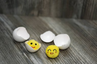 Tavuk kabuk soyut kompozisyon.