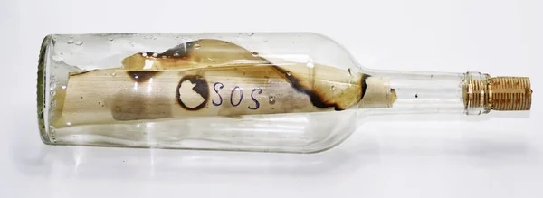 Sos şişe soyut kompozisyon.