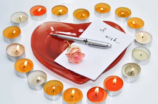Abstract idea of Valentine day. — Stock Photo, Image