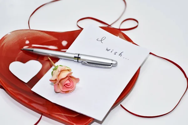 Abstract idea of Valentine day. — Stock Photo, Image