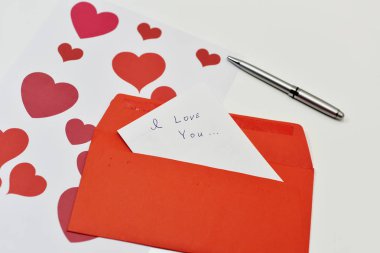 Sevgililer günü mektup.