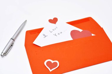 Sevgililer günü mektup.