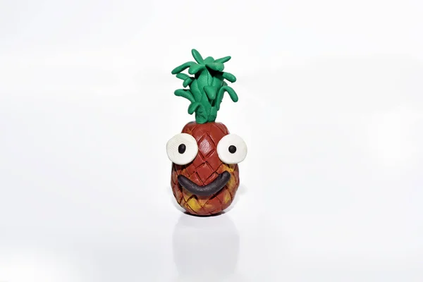 Fruits from plasticine. — Stock Photo, Image