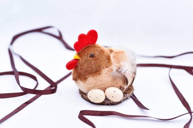 Paskalya kutlamaları için soyut kompozisyon.