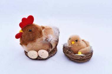 Paskalya kutlamaları için soyut kompozisyon.