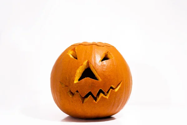 Halloween abóbora cabeça jack lanterna — Fotografia de Stock