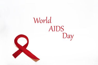 Uluslararası AIDS günü soyut fotoğraf.
