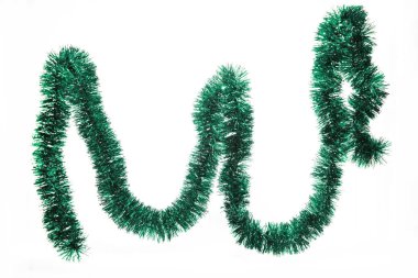 Noel çelenk. İzole fotoğraf.