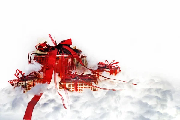 Composición navideña abstracta. Abstracción de invierno . — Foto de Stock