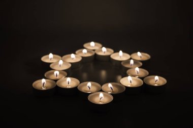 Yom HaShoah day abstract photo.