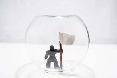 Patriot's günü kutlama. Soyut fotoğraf. Oyun çamurdan yapılmış resimler.