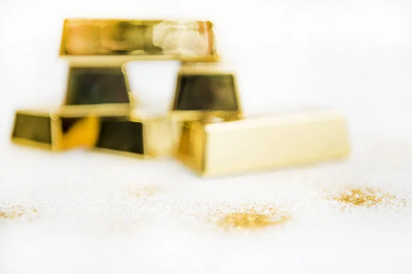 Concetto di trading dell'oro. Foto astratta di oro . — Foto Stock