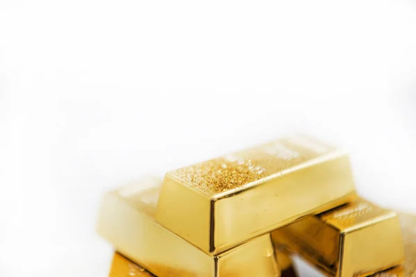 Het concept van goudhandel. Abstract foto van goud. — Stockfoto