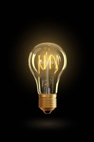 Векторная Реалистичная Светящаяся Лампа Висит Проволоке Светодиодная Лампа Изолирована Прозрачном — стоковый вектор
