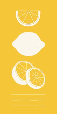 Vektör limon ayarla