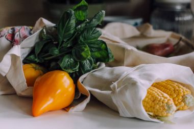 Eko tote çanta sonbahar hasat ile