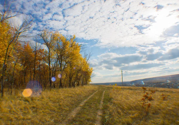 Rus eyaletinin manzarası. Düş.